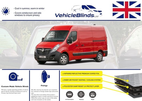 Tende termiche per - , vauxhall