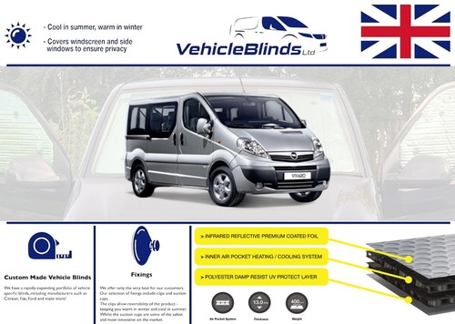 Tende stealth per - , vauxhall
