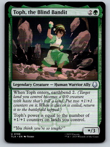 Toph bandito cieco tla - [tla,