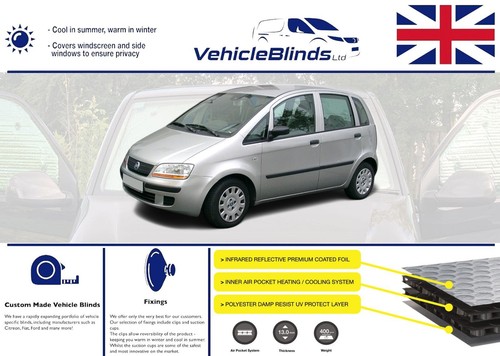 Tende stealth per fiat idea - stealth,