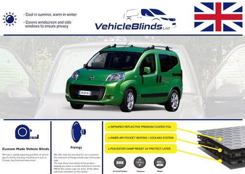 Tende stealth per fiat - fiat, qubo